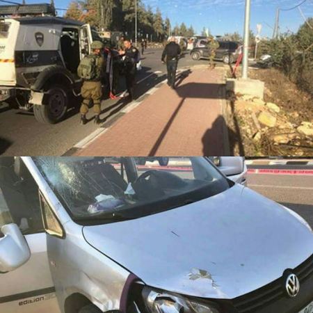 إصابة فلسطيني اثر تنفيذه عملية دهس جنوب بيت لحم